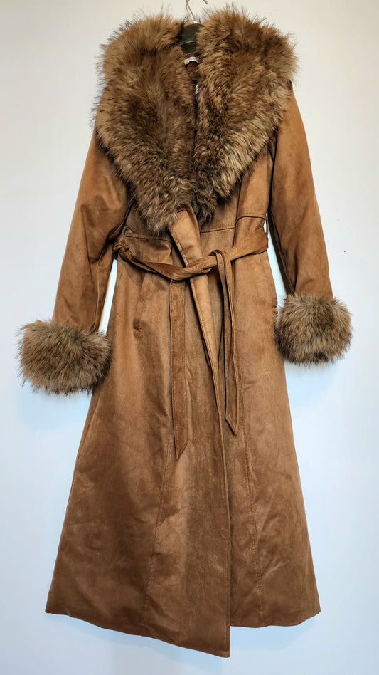 Brown winter coat